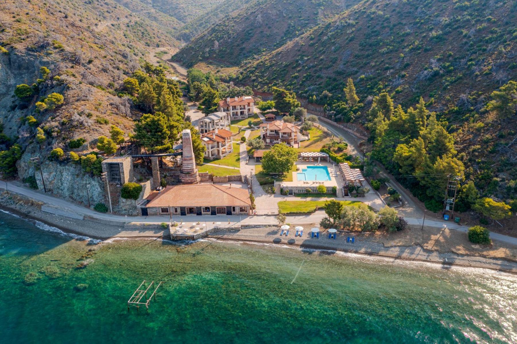 Hotel Kaminos Evia Límni Exteriér fotografie
