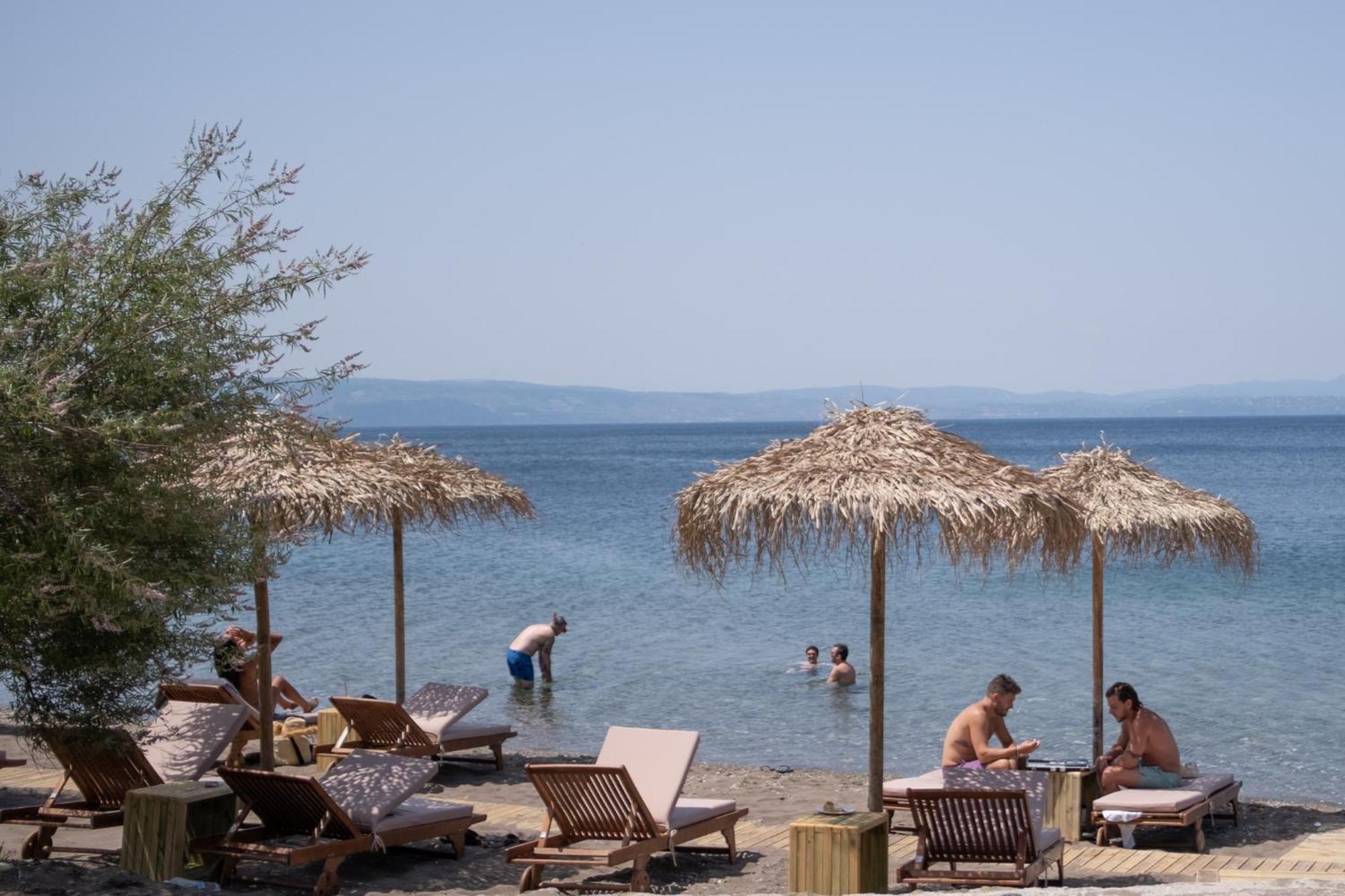 Hotel Kaminos Evia Límni Exteriér fotografie